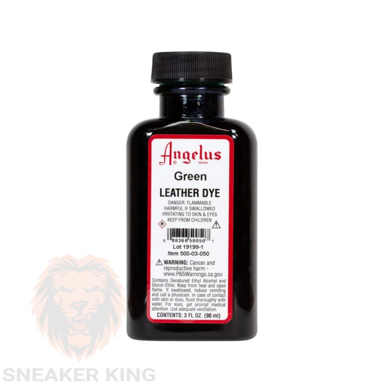 Барвник для шкіри Angelus leather dye Green (зелений) made in USA